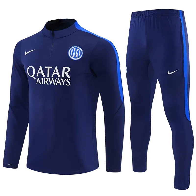 2026-27 Inter Milan Royal Blue Half-Zip Training Jersey