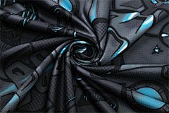 2025-26 Napoli Black Grey Short Sleeve Training Jersey