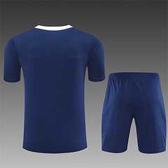 2025-26 Paris Royal Blue Short Sleeve Training Jersey