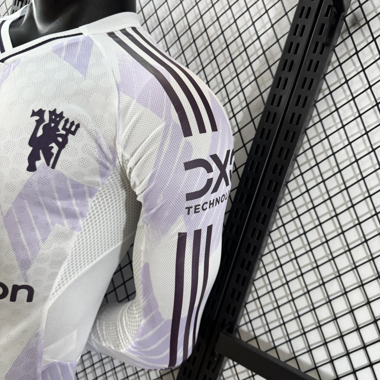2025-26 Manchester City Away Long-Sleeve Jersey – Player Version