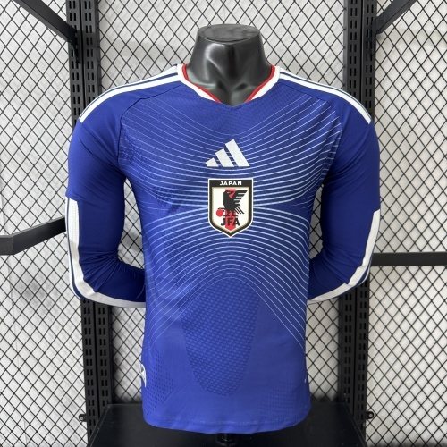 2026-27 Japan Home Long-Sleeve Jersey - Player Version