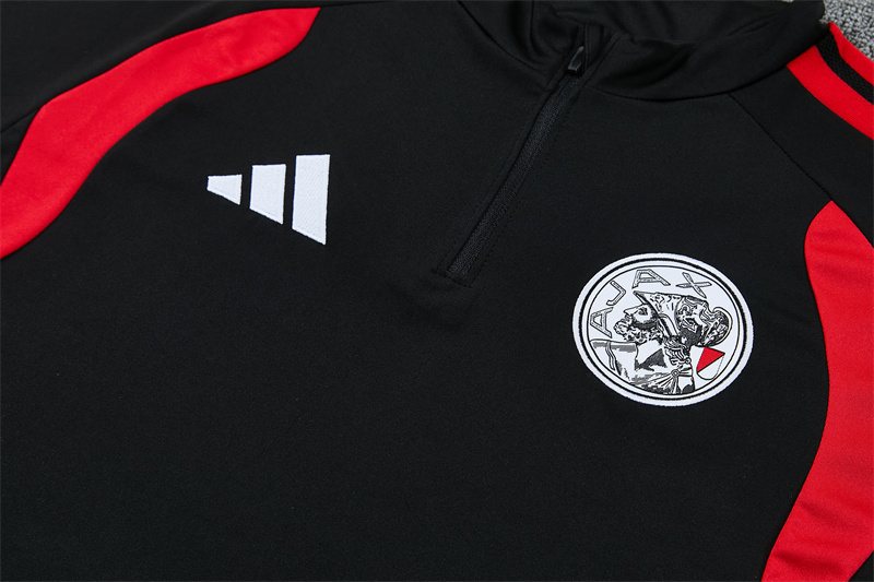2026-27 Ajax Black Half-Zip Training Jersey