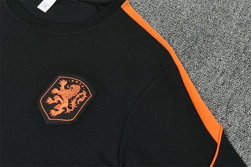 2026-27 Netherlands Black Short-Sleeve Training Jersey