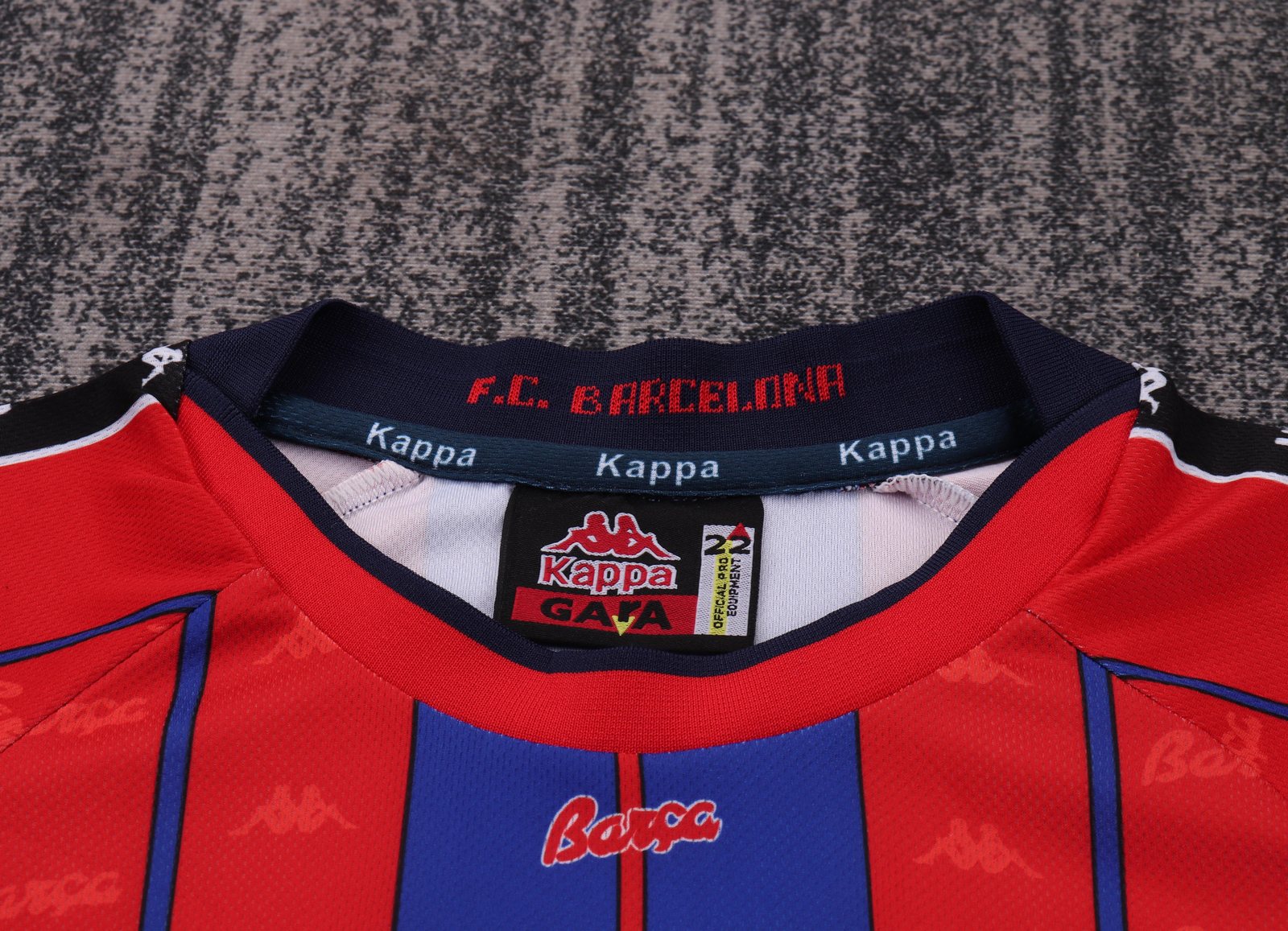 1997-98 Barcelona Home Retro Shirt - Kids