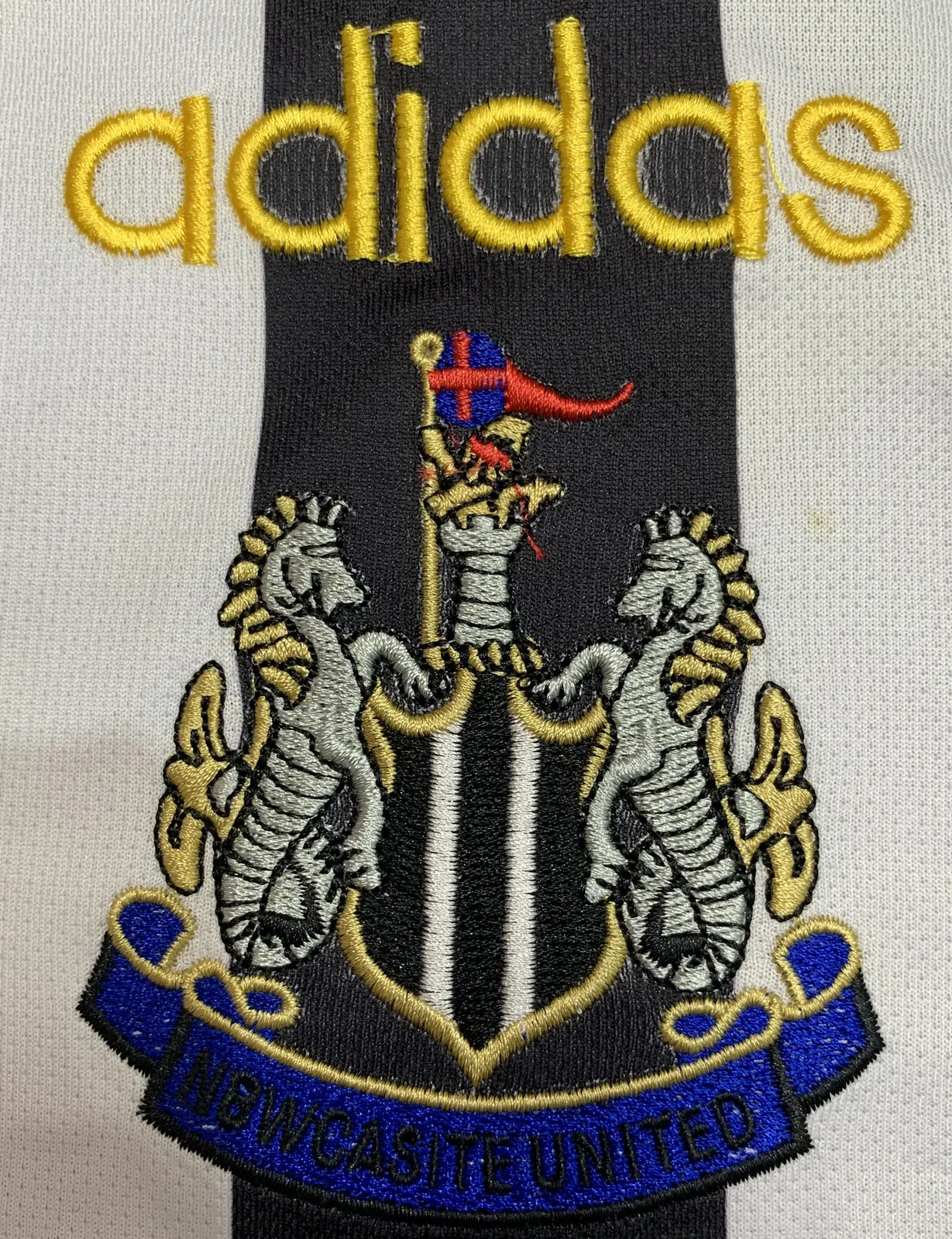 1997-99 Newcastle United Home Retro Shirt