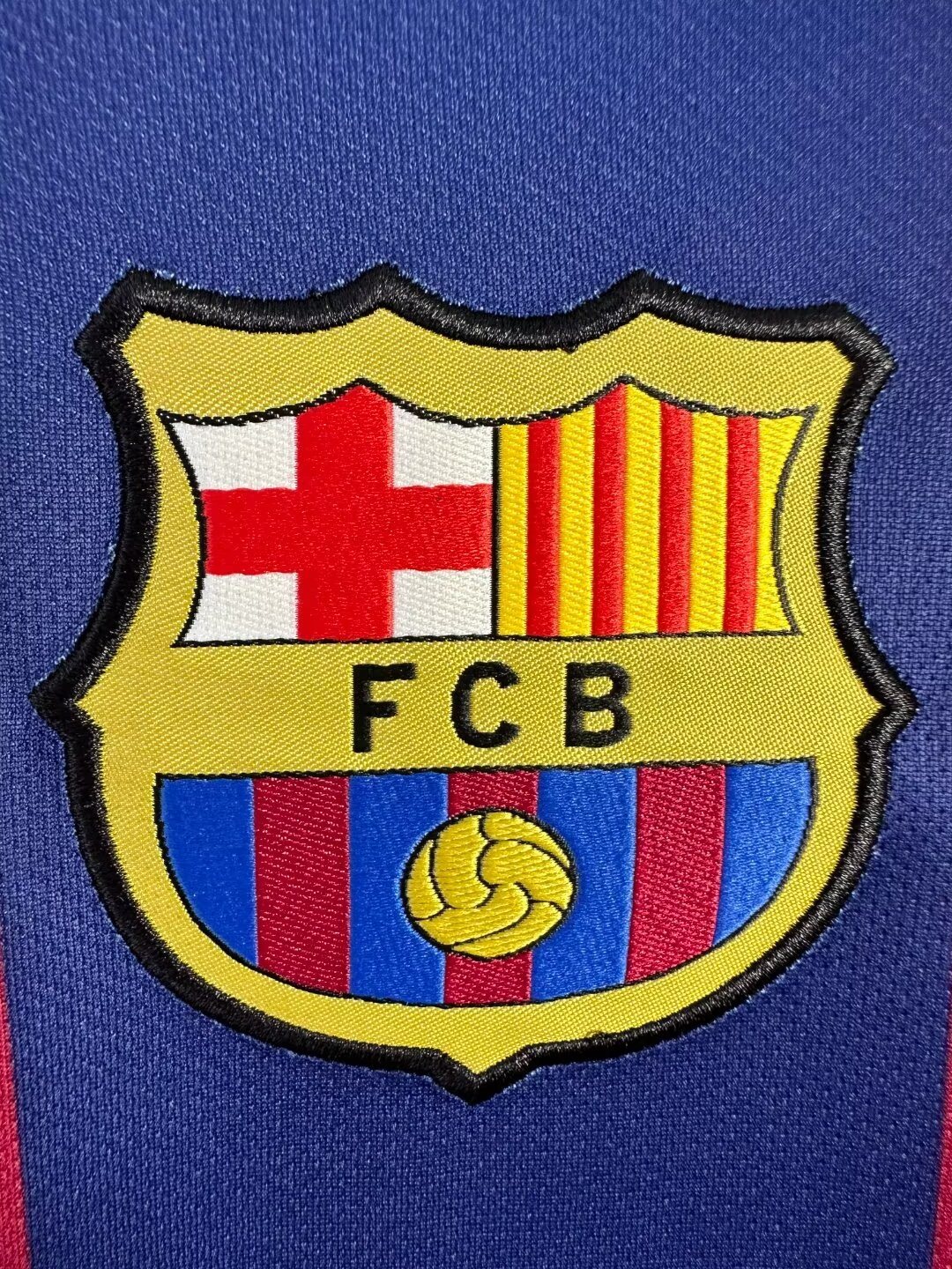 2014-15 Barcelona Home Long Sleeve Retro Jersey