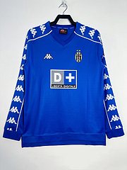 1999-00 Juventus Away Long Sleeve Retro Jersey