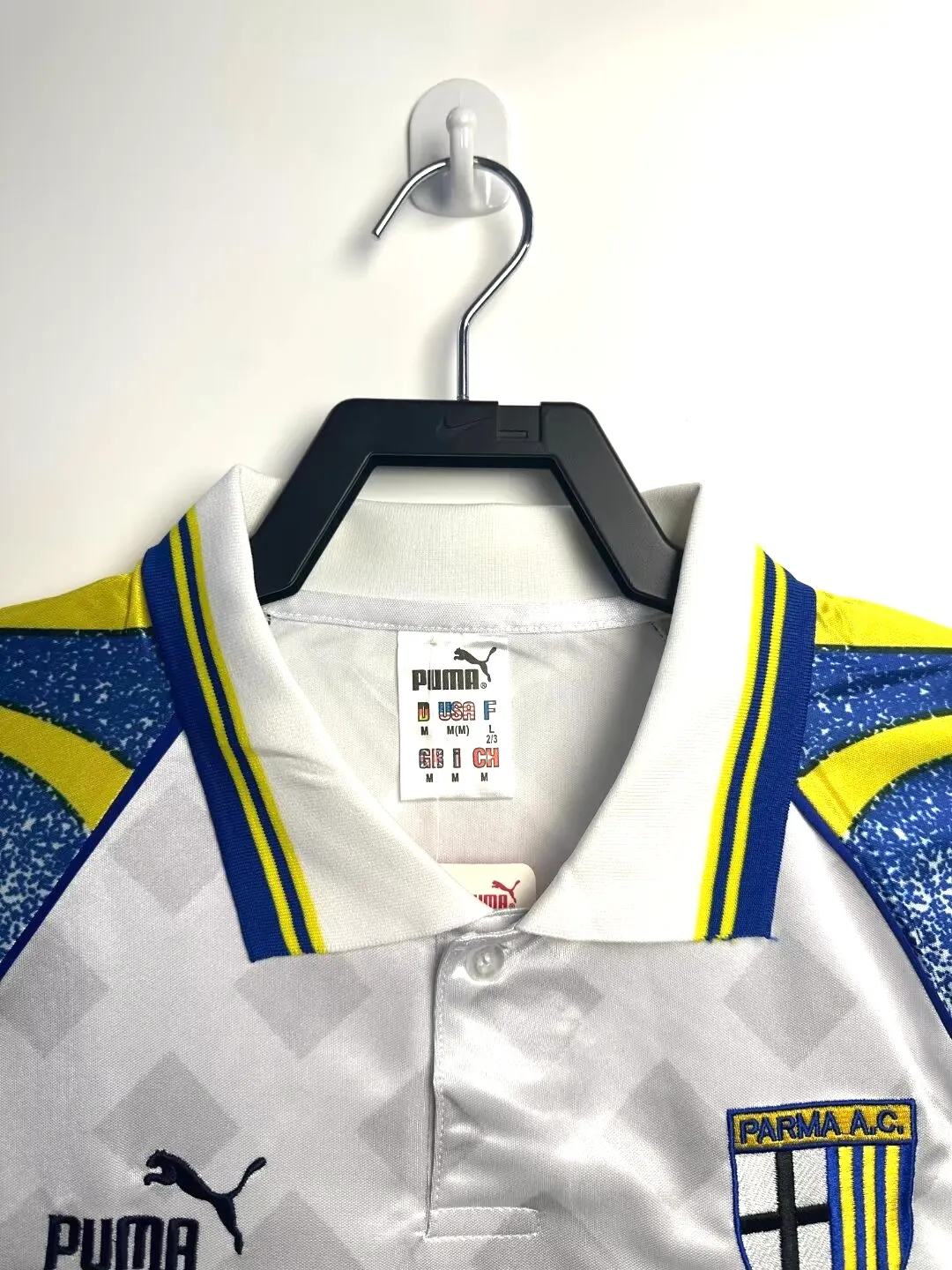 1995-97 Parma White Retro Jersey