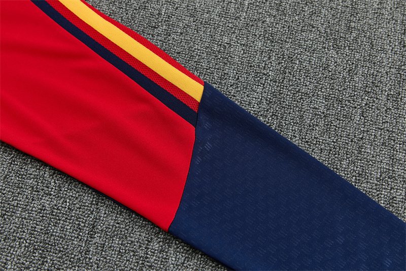 2026-27 Spain Red Half-Zip Training Jersey