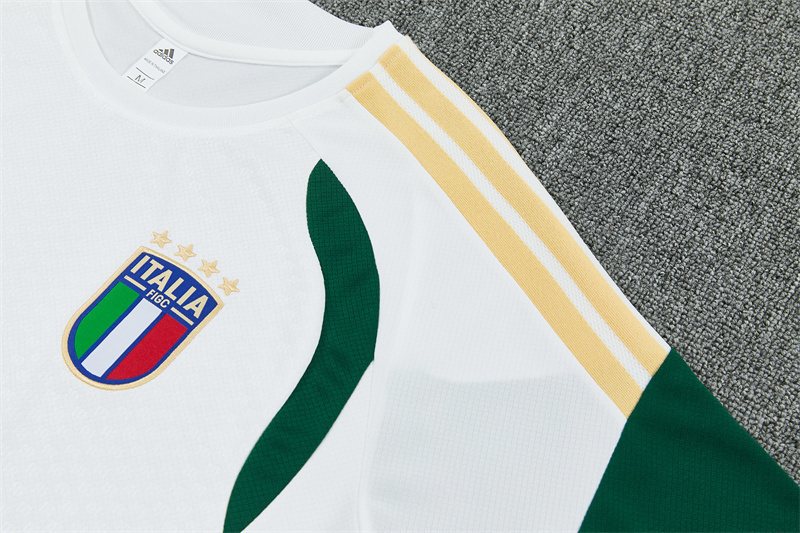 2026-27 Italy White Short-Sleeve Training Jersey