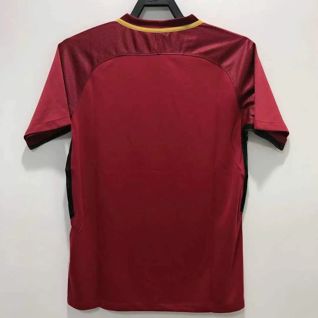 2017-18 Roma Home Retro Jersey