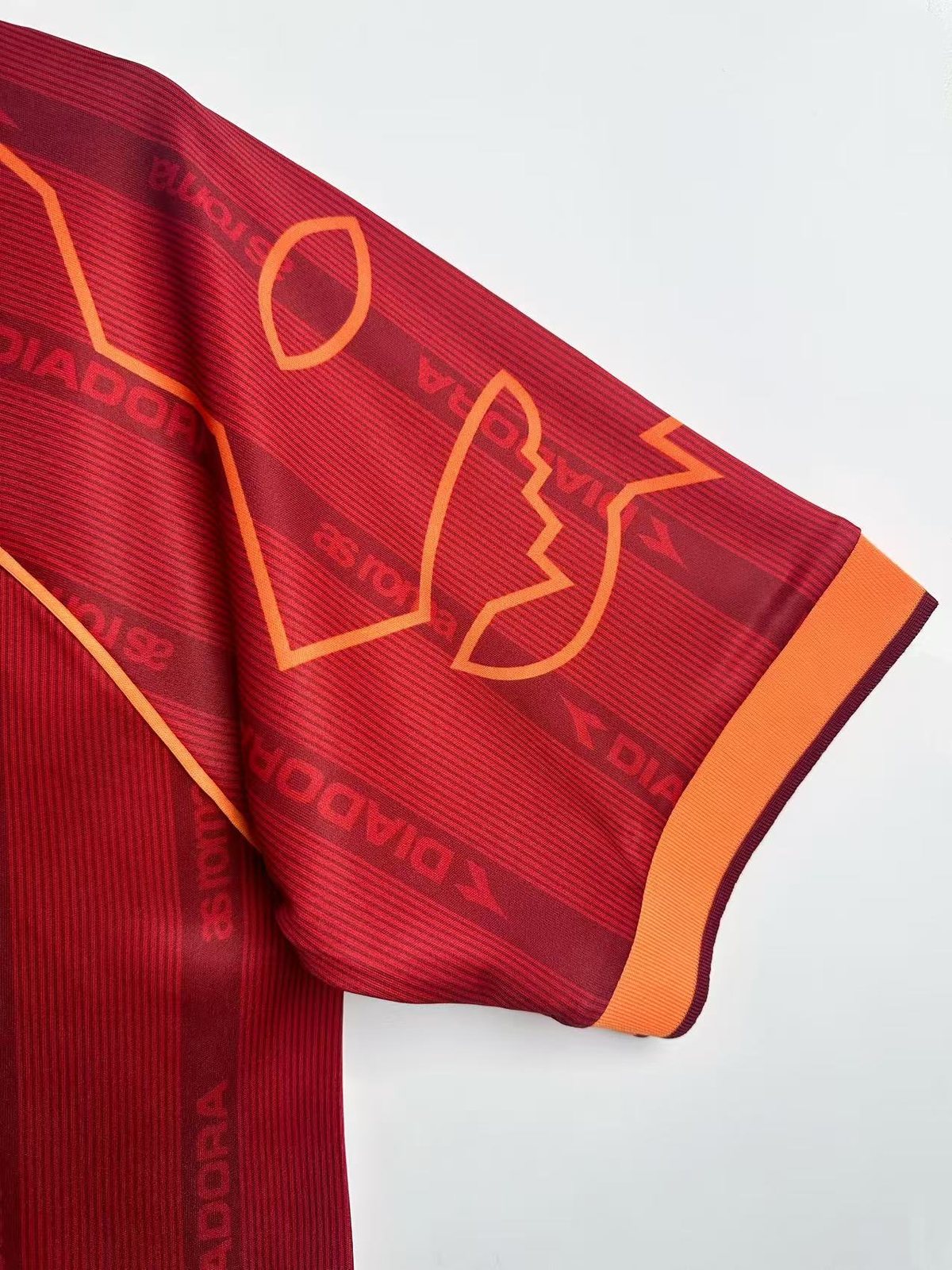 1999-00 Roma Home Retro Jersey