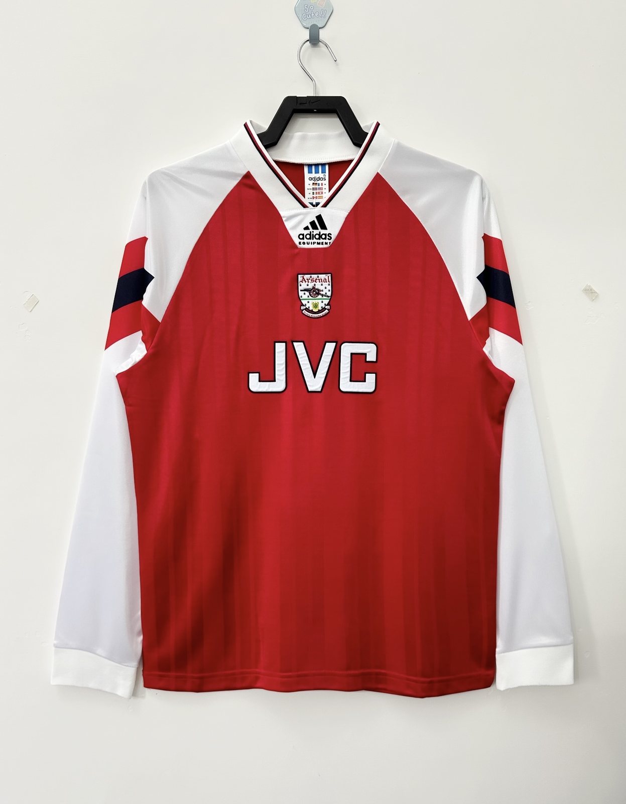 1992-94 Arsenal Home Long Sleeve Retro Shirt