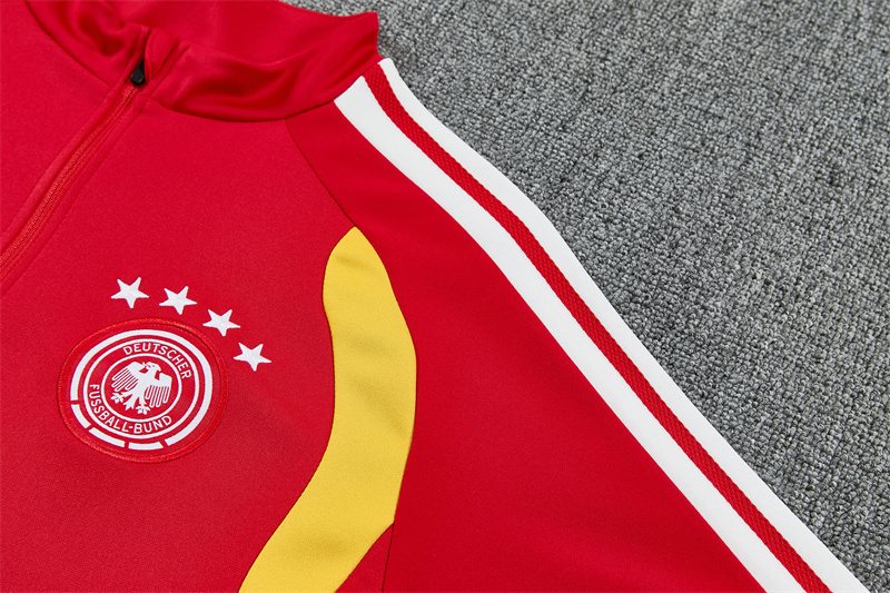 2026-27 Germany Red Half-Zip Training Jersey