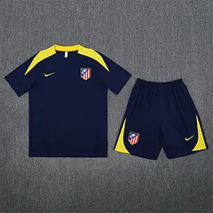 2025-26 Atletico Madrid Royal Blue Short Sleeve Training Jersey