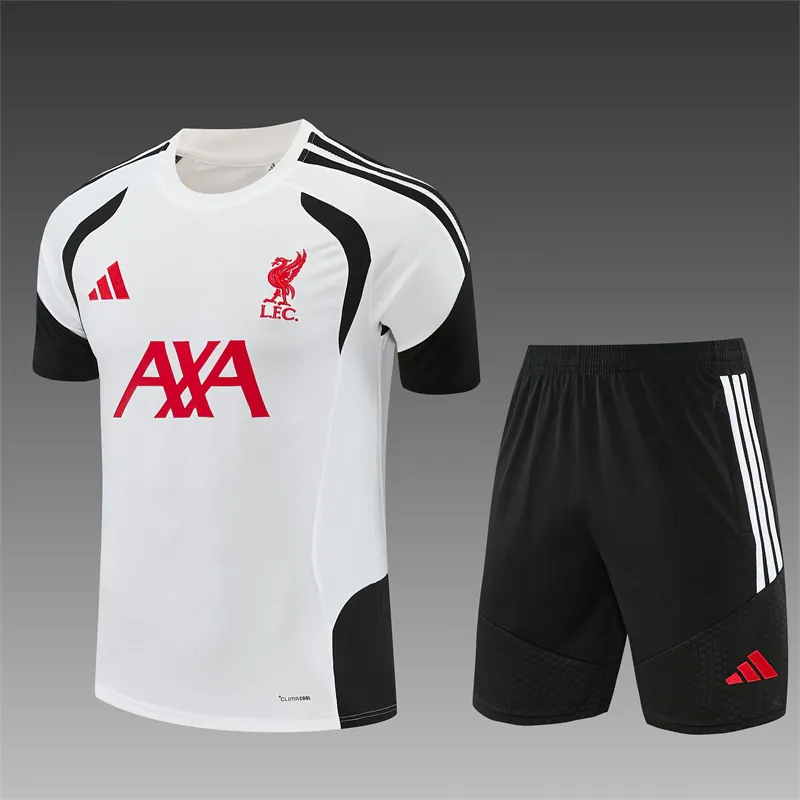 2026-27 Liverpool White Short-Sleeve Training Jersey