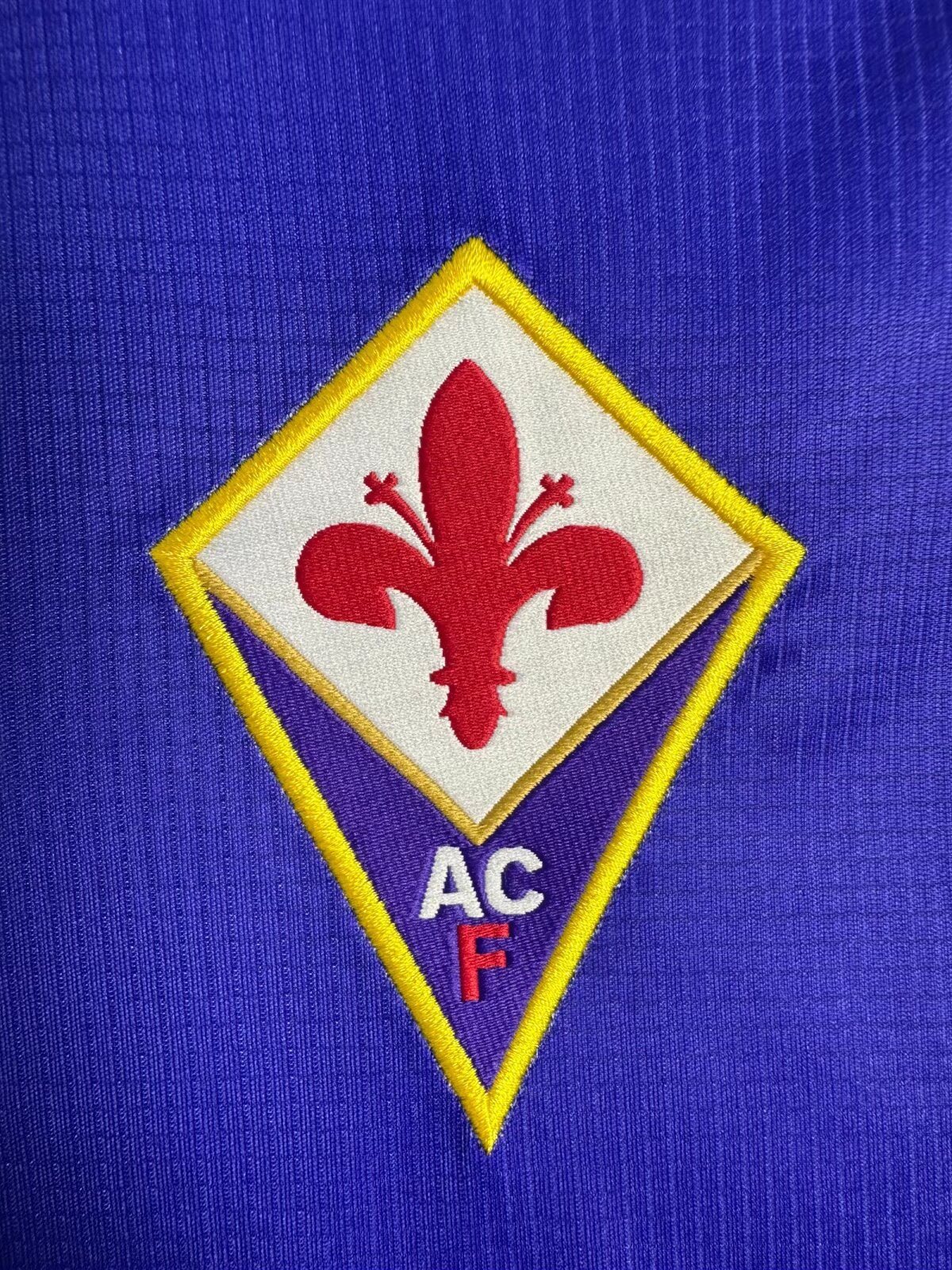 1998-99 Fiorentina Home Long Sleeve Retro Jersey