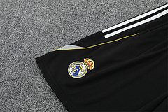 2025-26 Real Madrid Black Short Sleeve Training Jersey