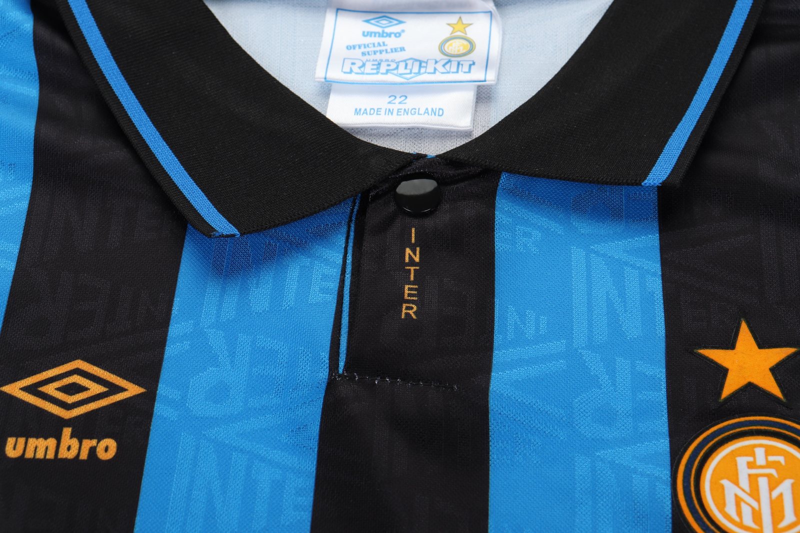 1992-94 Inter Milan Away Retro Jersey – Kids'