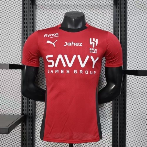 2025-26 Riyadh Crescent Red Jersey - Player Edition