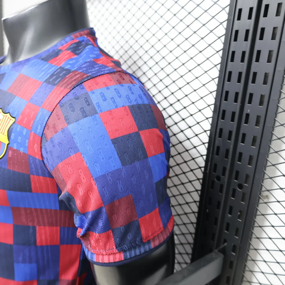 2026-27 Barcelona Pre-Match Jersey – Player Version