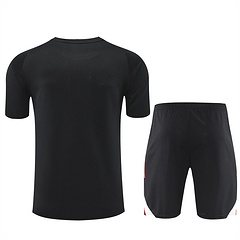 2025-26 Liverpool FC Black Short Sleeve Training Shirt