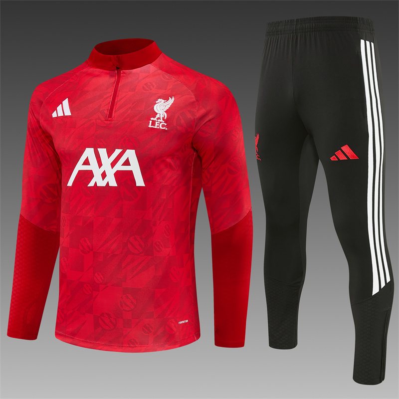 2026-27 Liverpool Red Half-Zip Training Kit