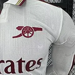 2025-26 Arsenal Away Long Sleeve Shirt - Player Edition