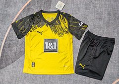2025-26 Dortmund Home Jersey - Kids Edition