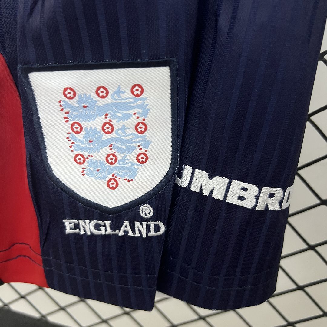 1998 England Home Retro Shirt - Kids