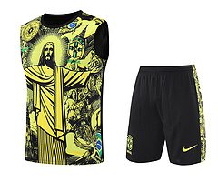2025-26 Brazil vest training jersey