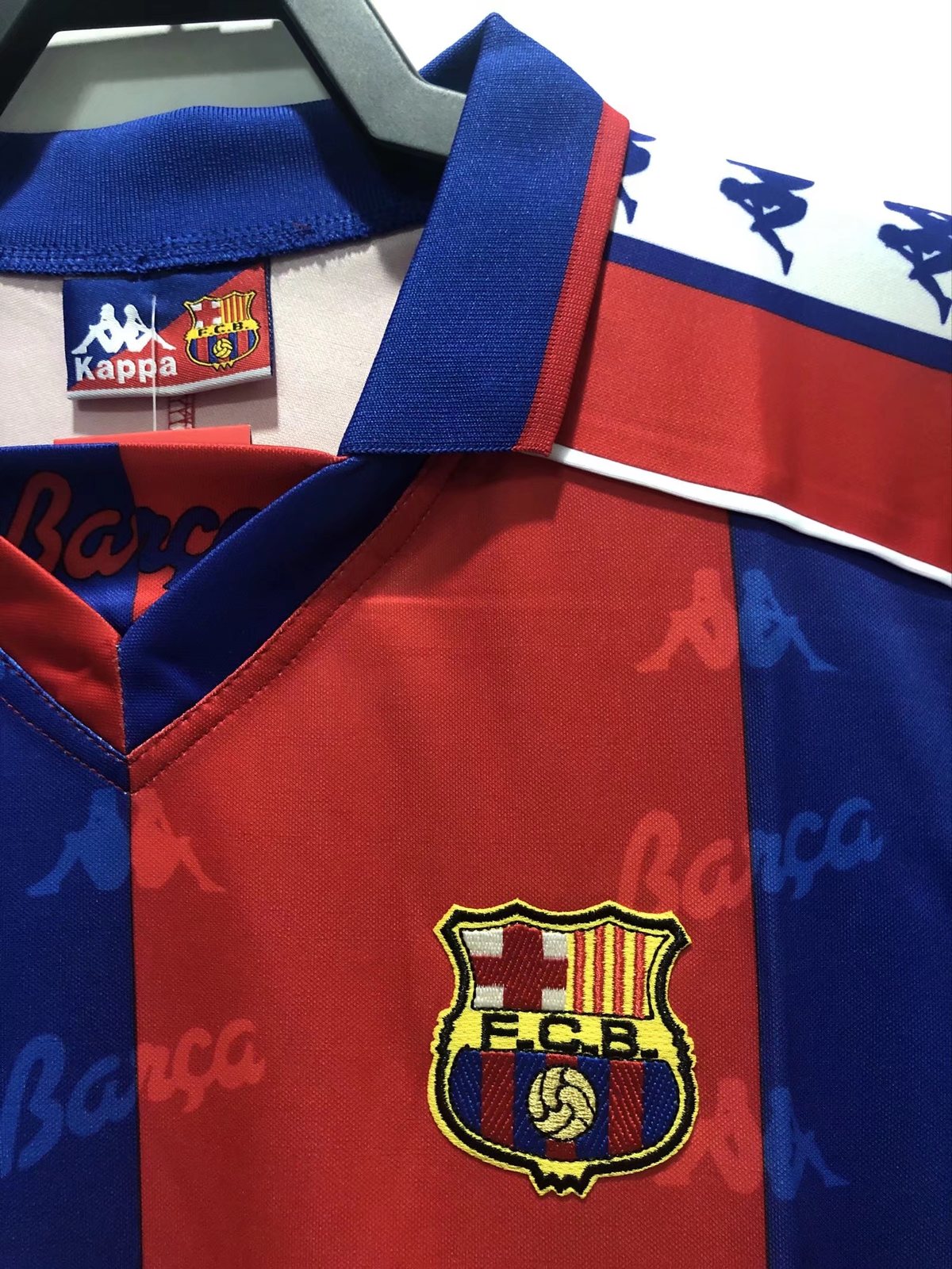 1992-95 Barcelona home retro jersey