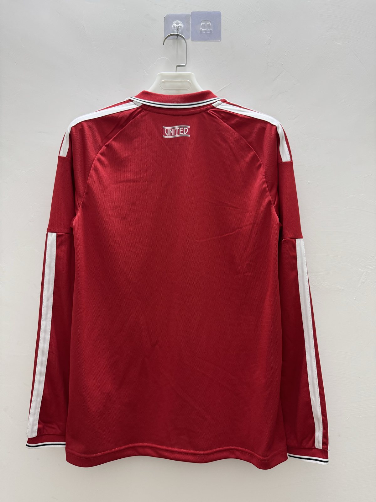 2026-27 Manchester United Home Long-Sleeve Jersey - Fan Edition