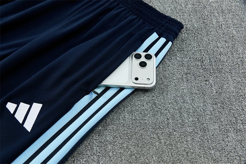 2026-27 Argentina White Half-Zip Training Jersey