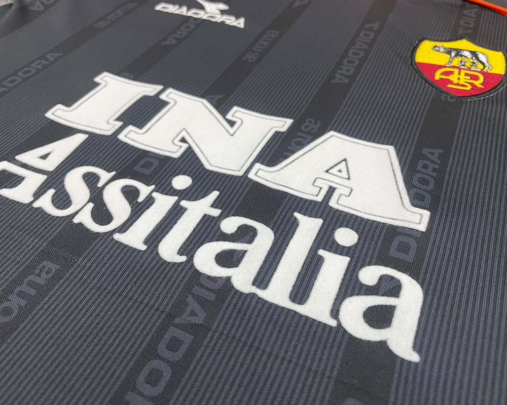 1999-00 Roma Away Retro Shirt - Kids