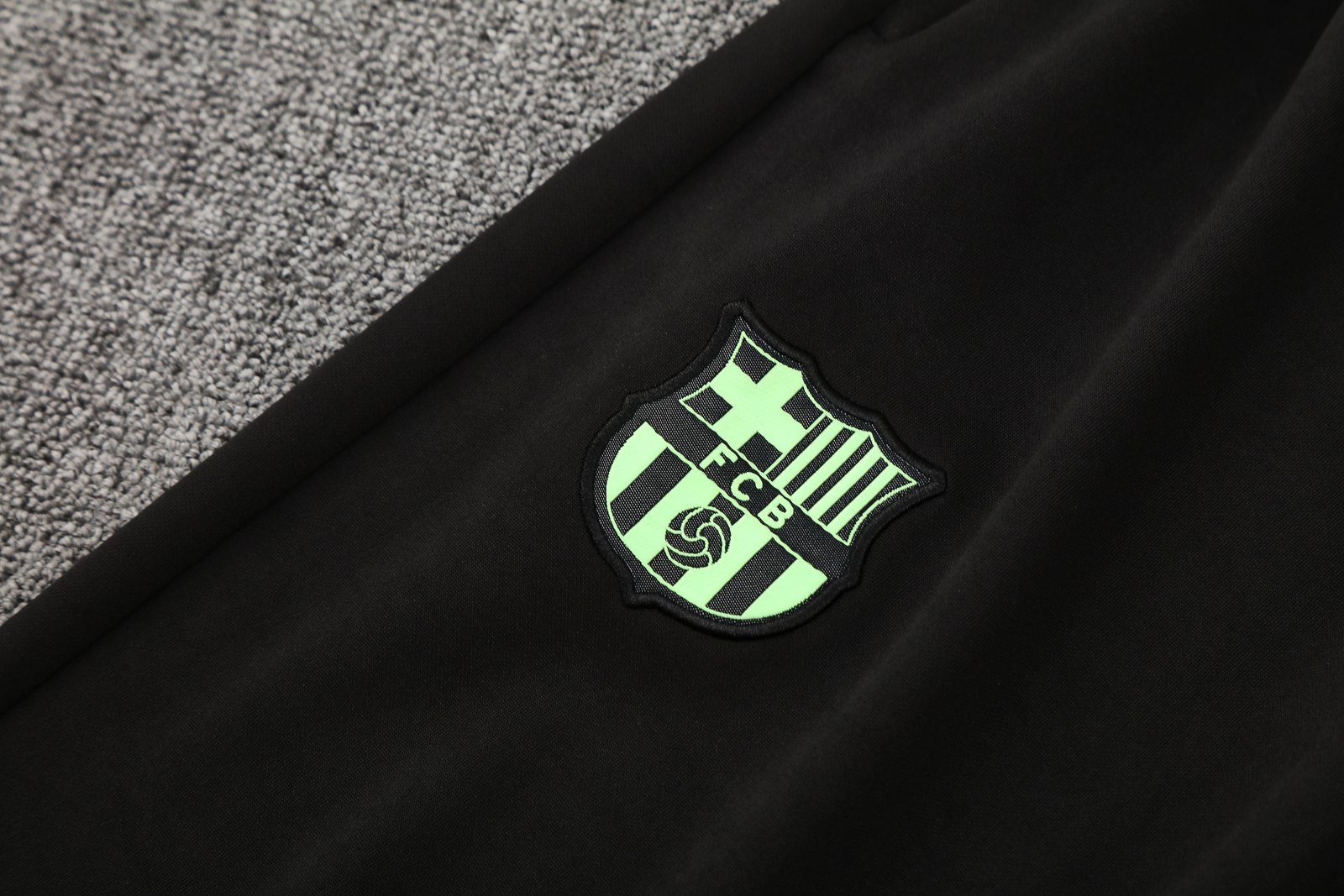 2025-26 Barcelona Blue Half-Zip Training Jersey