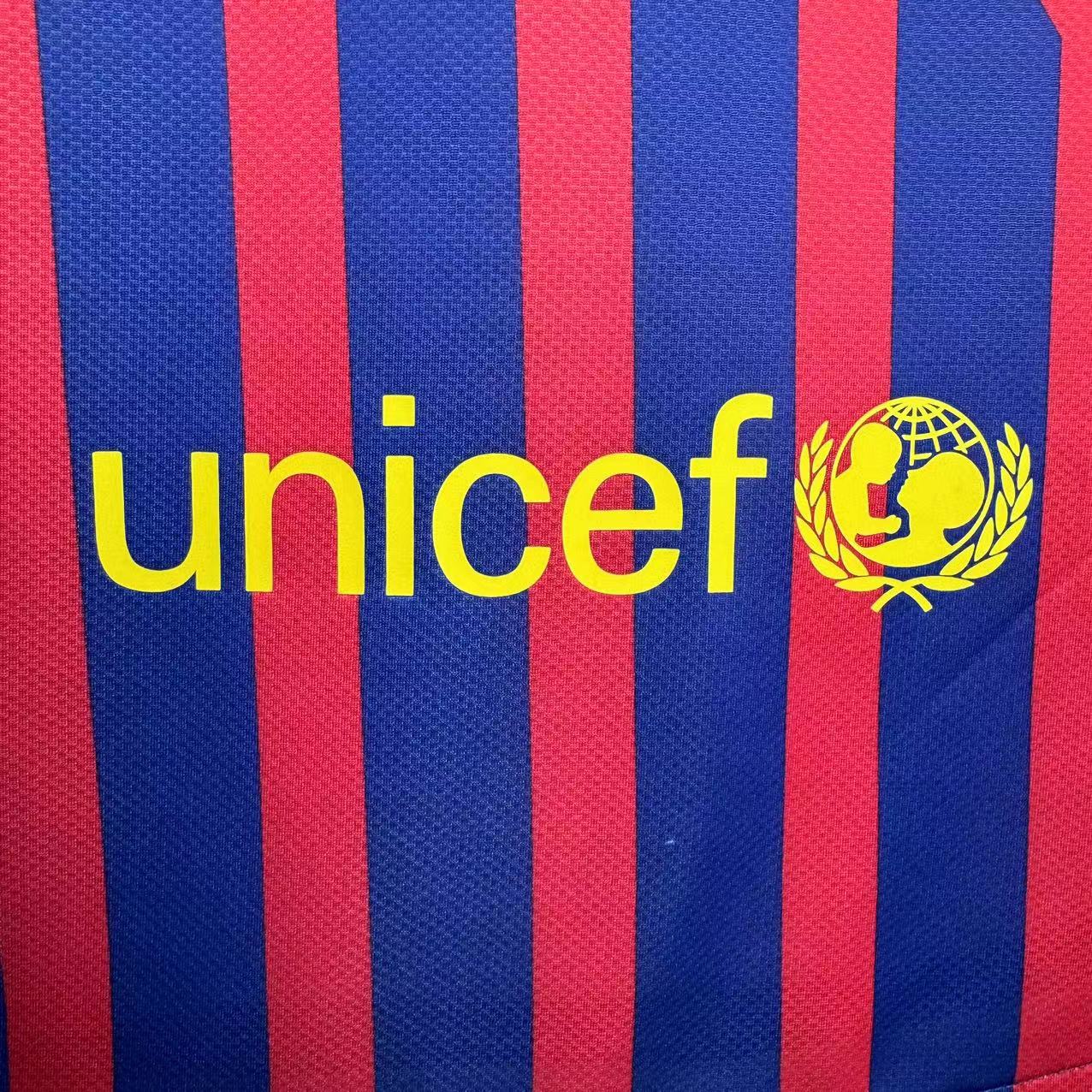 2011-12 Barcelona Home Retro Jersey