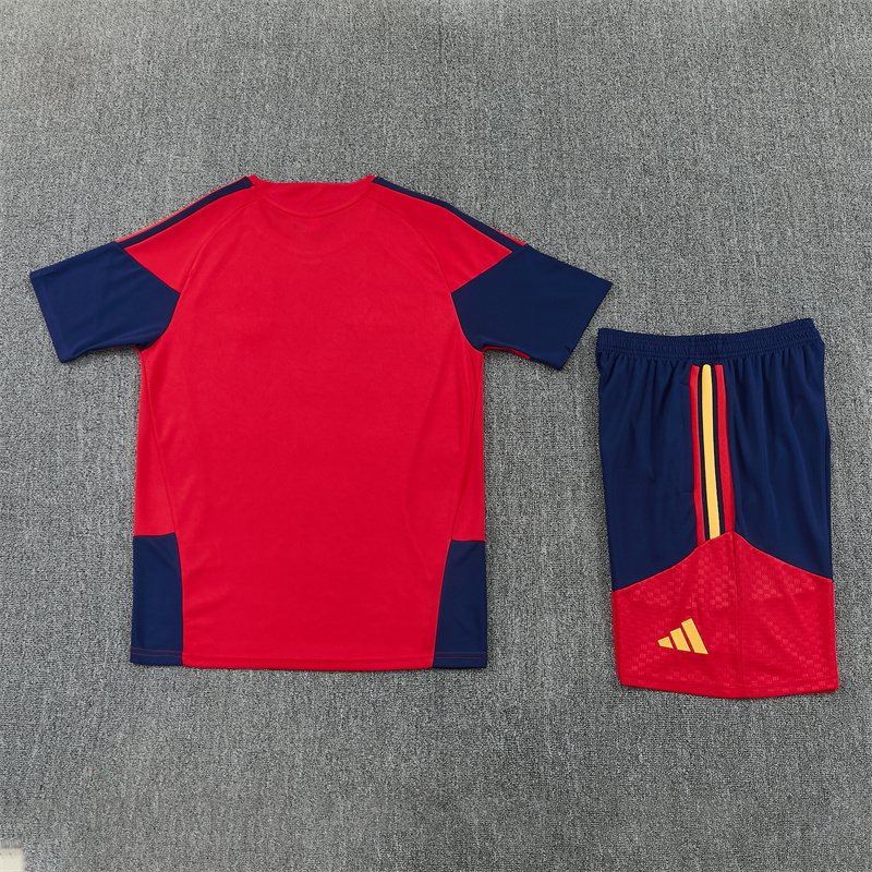 2026-27 Spain Red Short-Sleeve Training Jersey