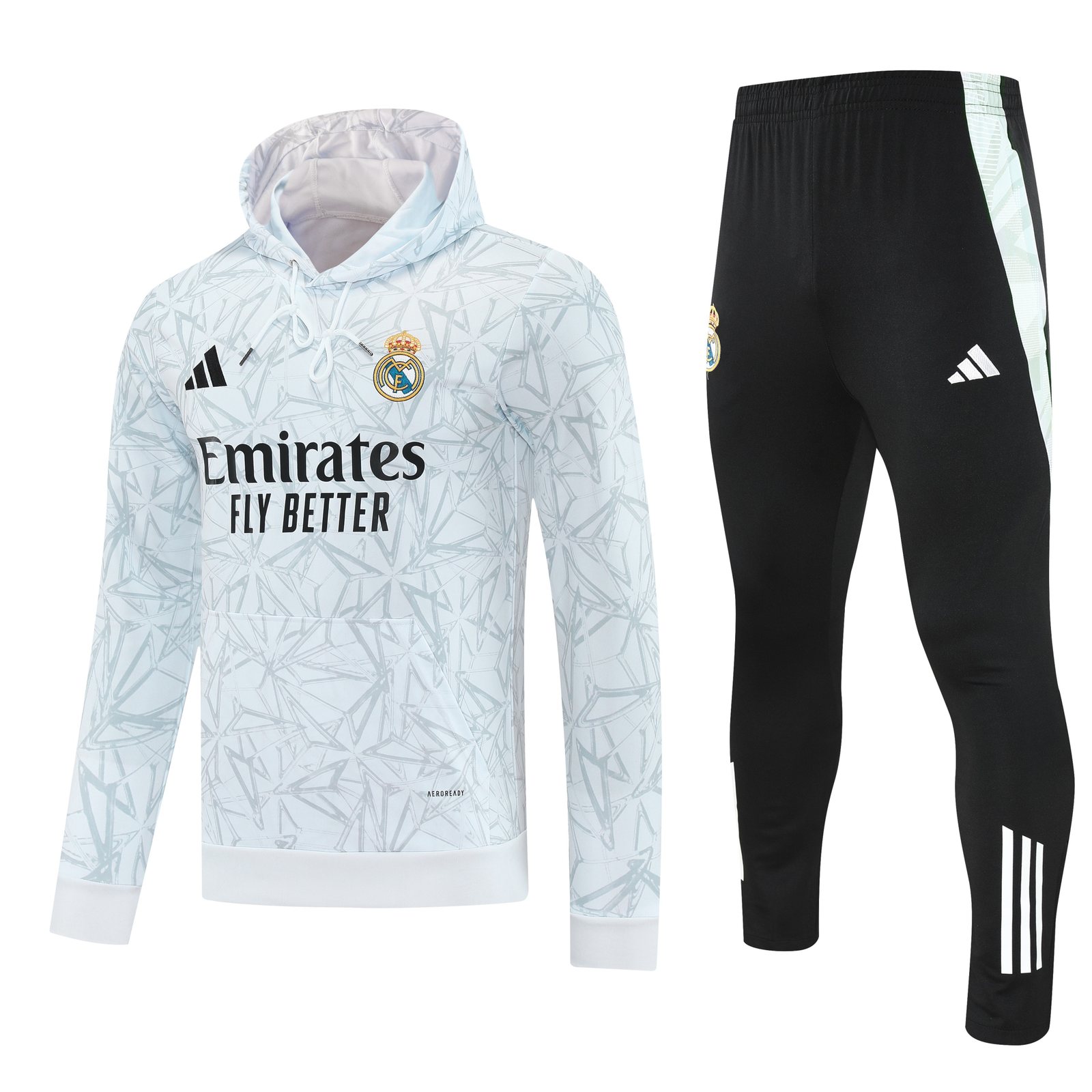 2025-26 Real Madrid Hooded Training Jersey