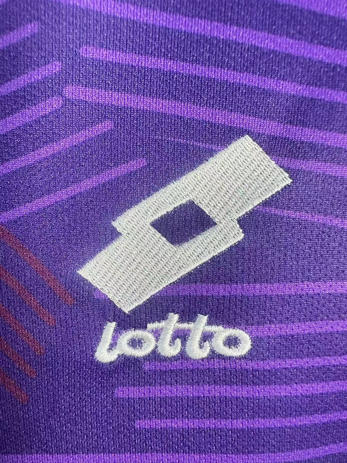 1992-93 Fiorentina Home Long Sleeve Retro Jersey