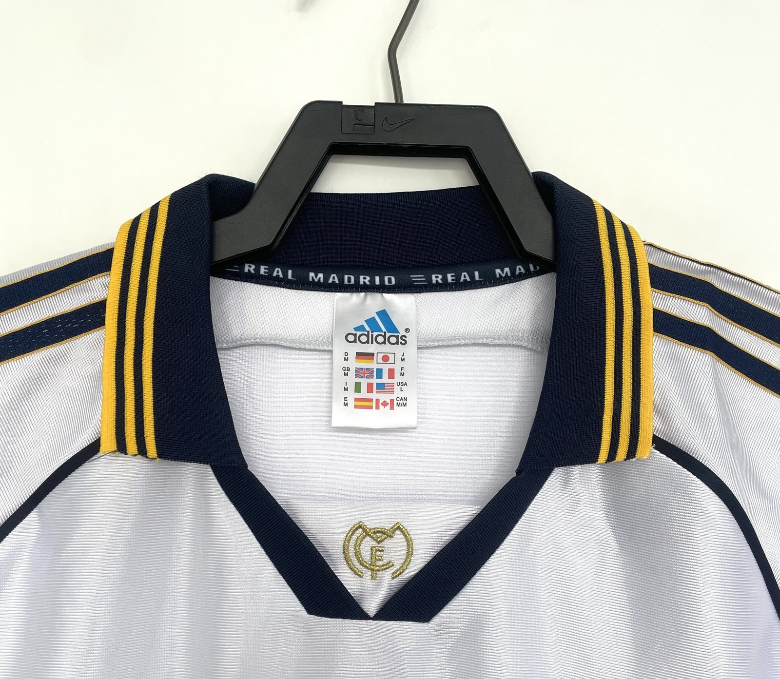 1998-00 Real Madrid Home Retro Jersey