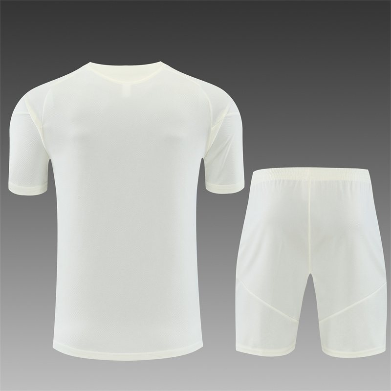 2026-27 Real Madrid Beige Short-Sleeve Training Jersey