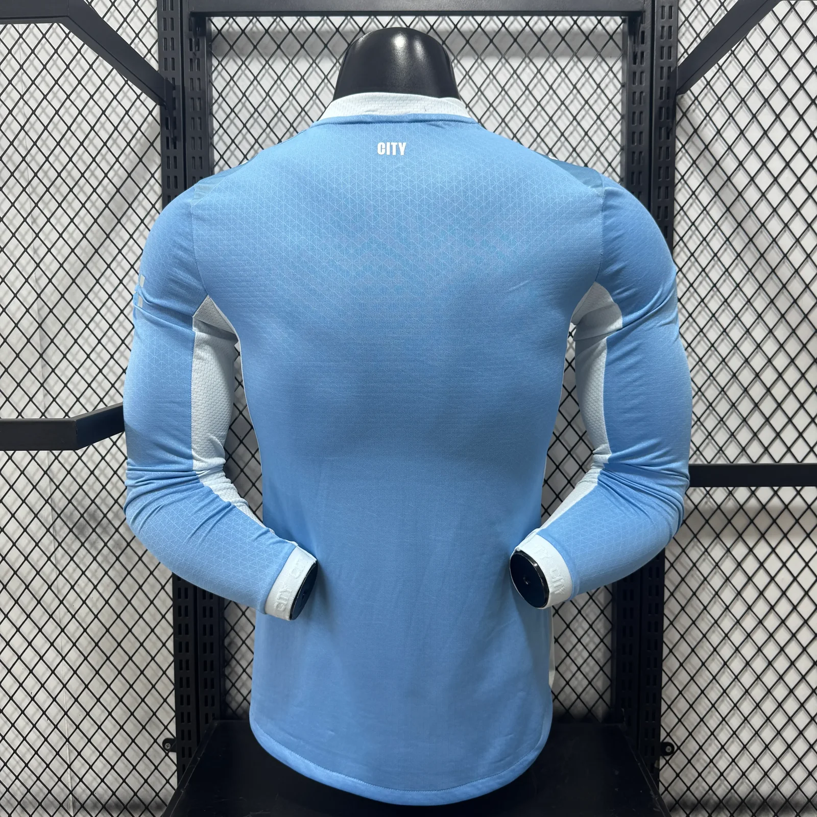 2026-27 Manchester City Home Long-Sleeve Jersey - Player Edition