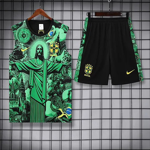 2025-26 Brazil vest training jersey