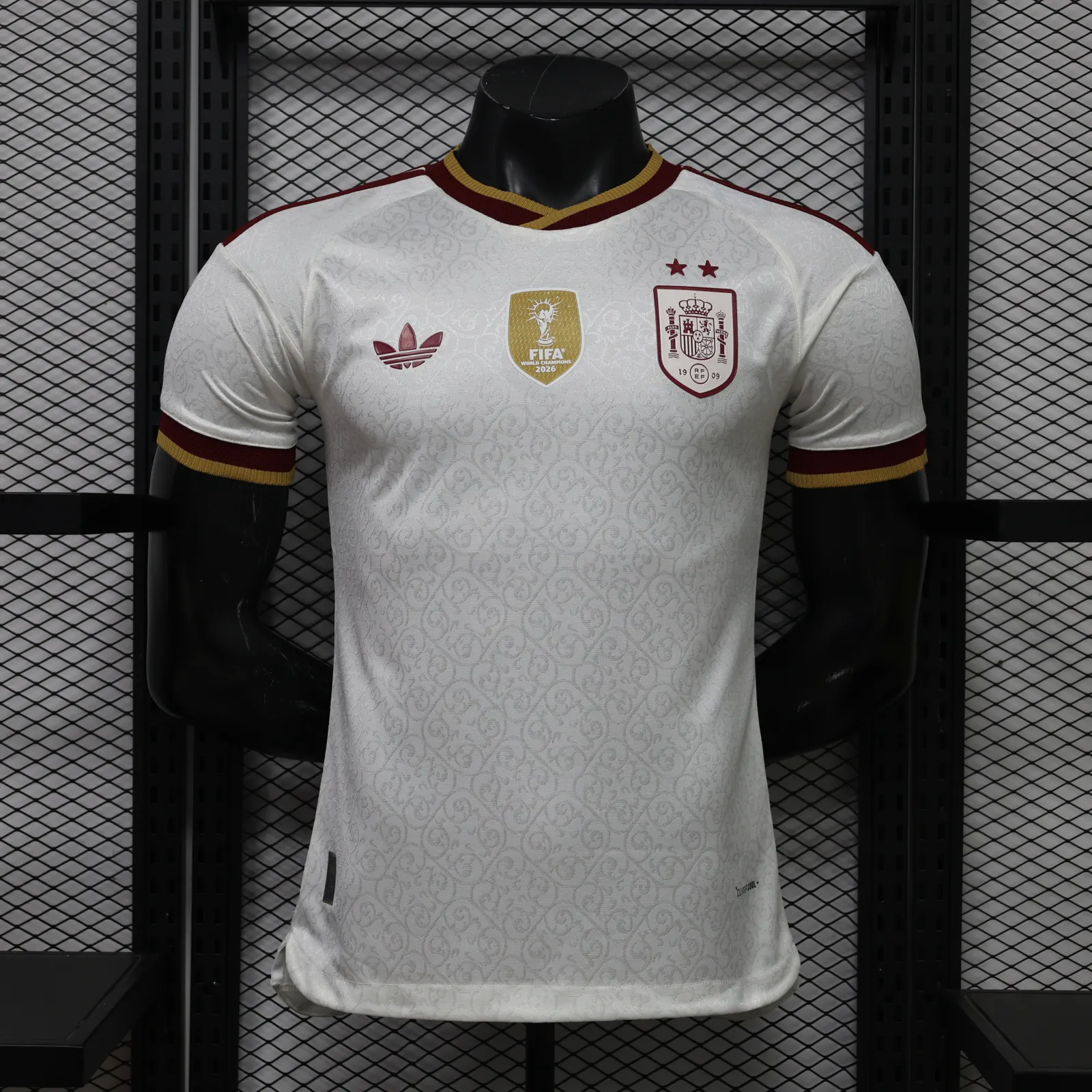 2026-27 Spain Away Jersey (Two Stars) – Player Version