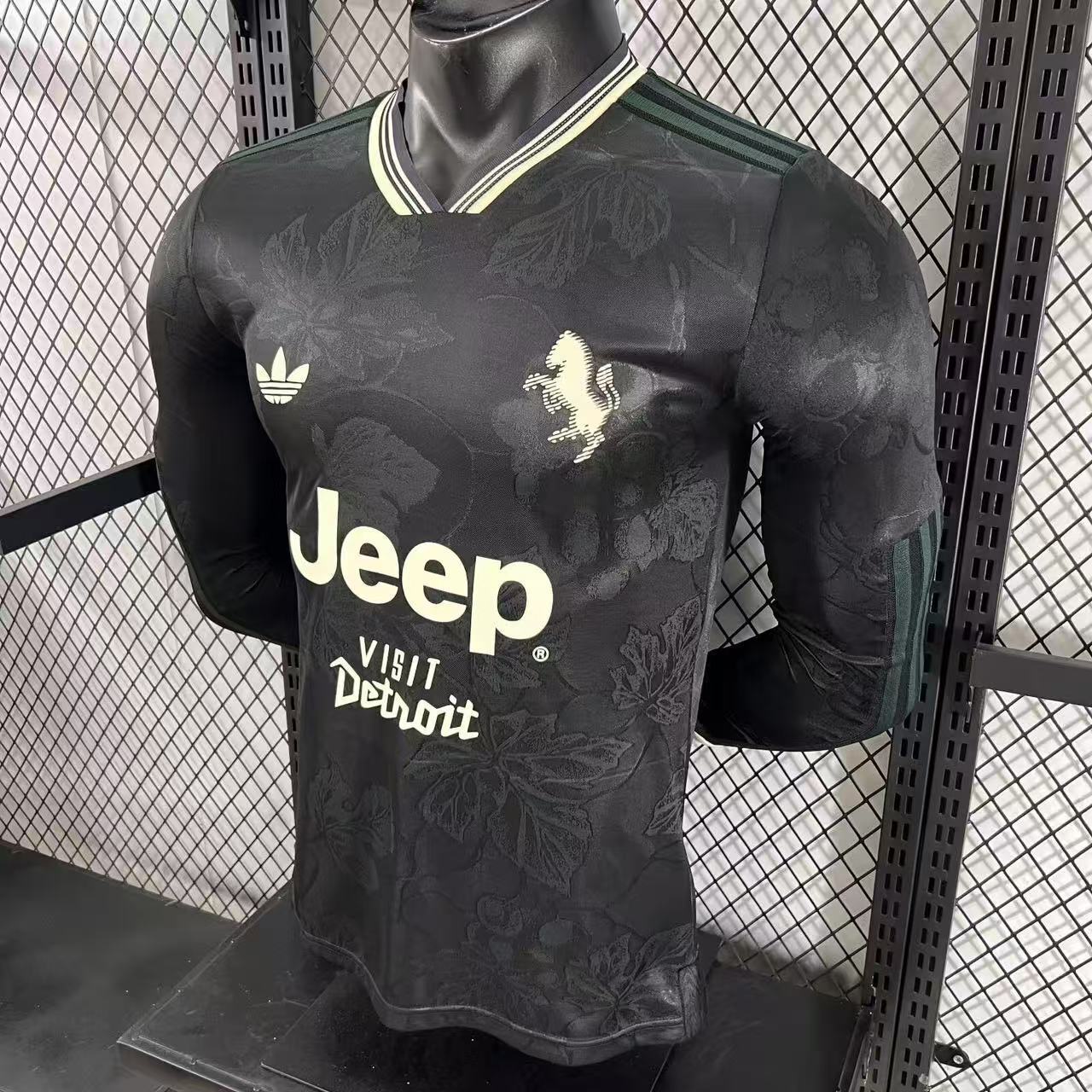 2025-26 Juventus Second Away Long-Sleeve Jersey - Player Version