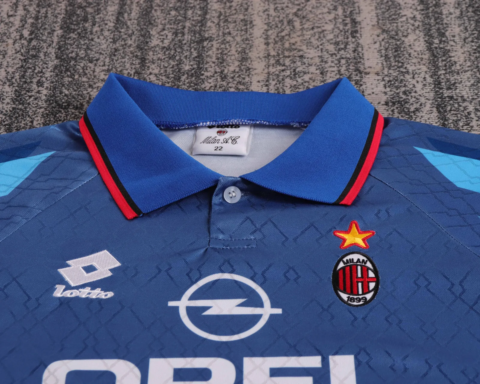 1995-96 AC Away Retro Shirt - Kids Sizes