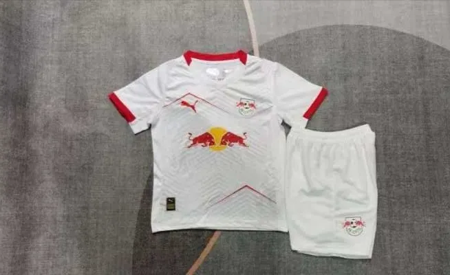 2025-26 Leipzig Home Jersey – Kids'