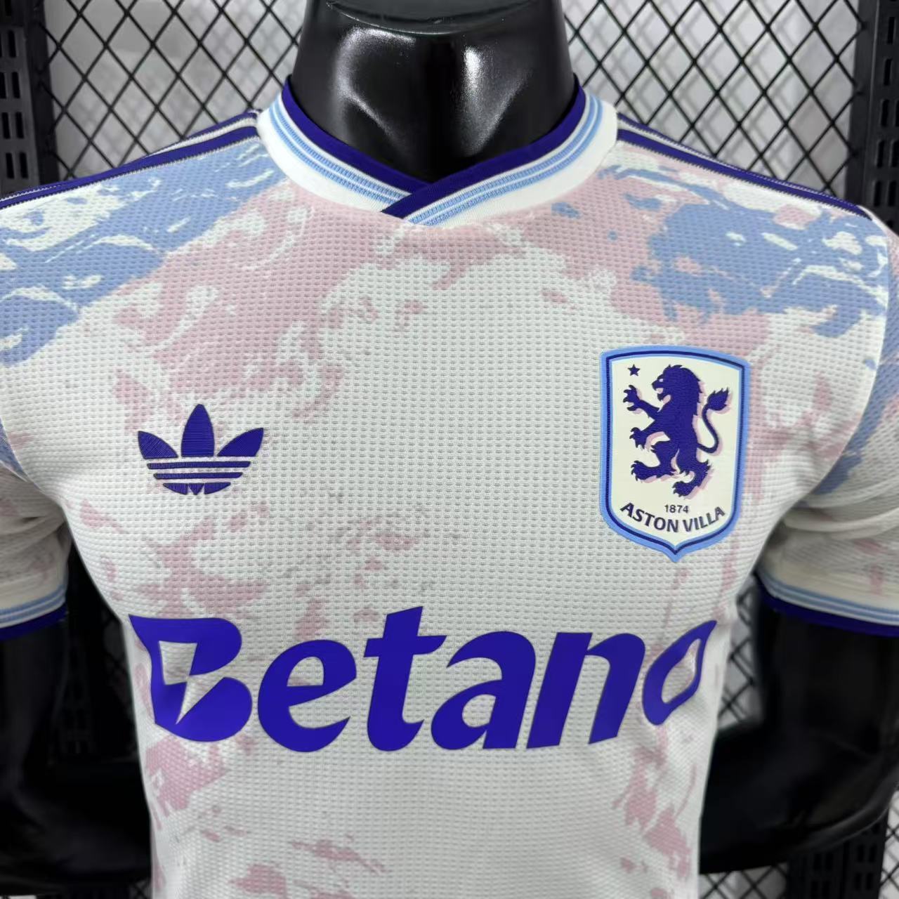 2025-26 Aston Villa Second Away Kit - Player Version