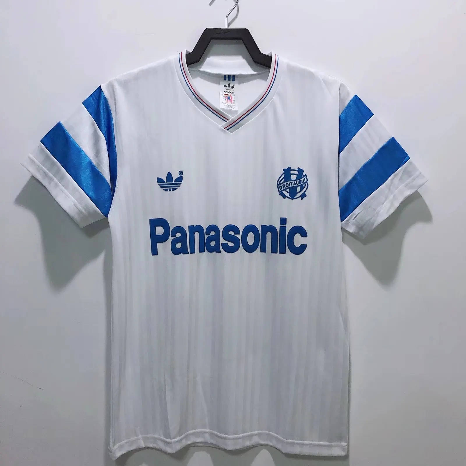 1990 Marseille home retro jersey